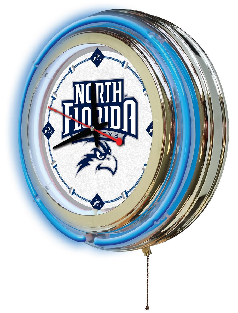 College Sports Decor Purdue 15 Inch Neon Clock - NCAA Team Logo Battery ...