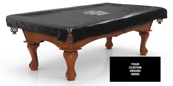 Custom Pool Table Cover | Customizable Billiard Cover | Game Room Accessory