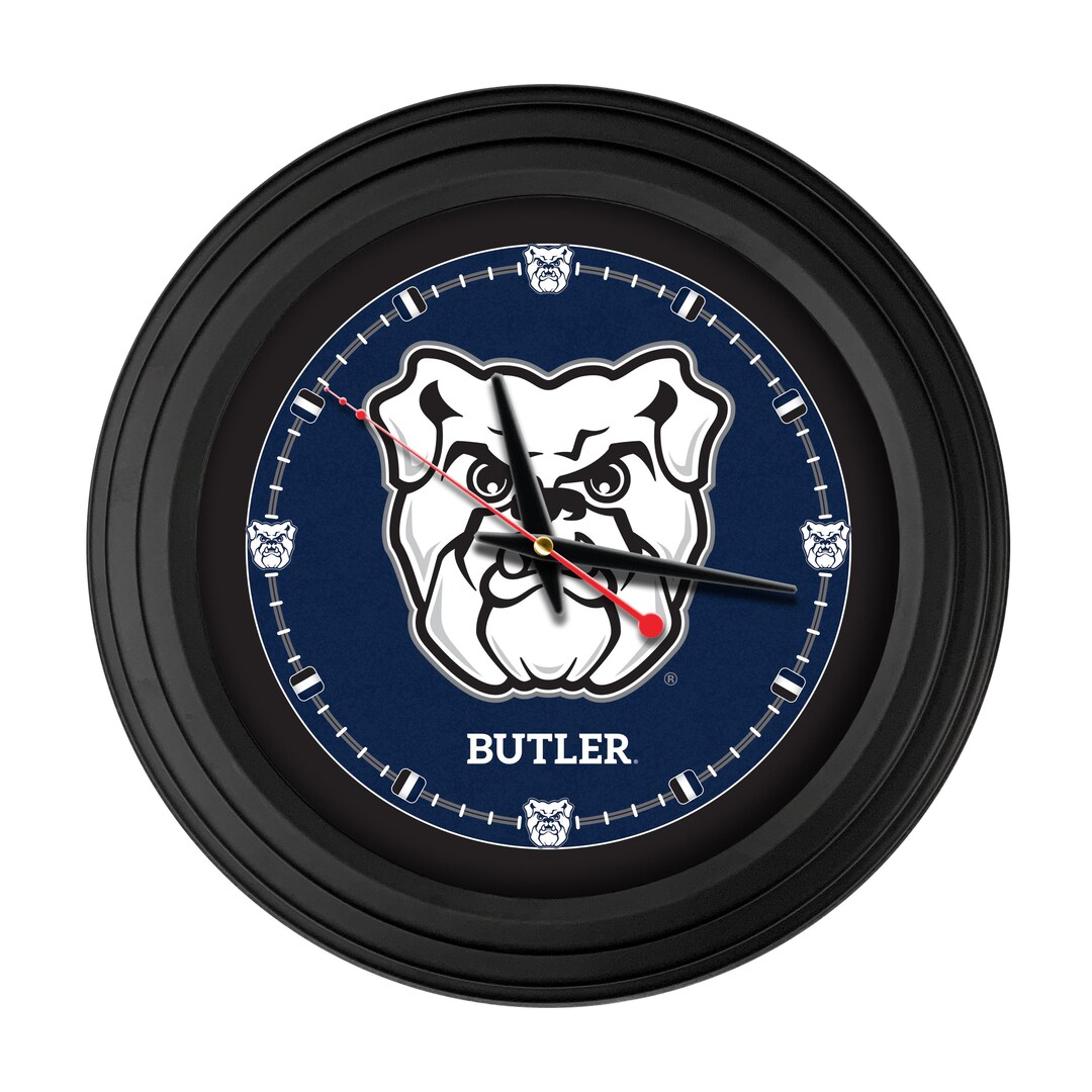 Butler 15” Wall Clock | BU Bulldogs Logo Wall Decor - Etsy