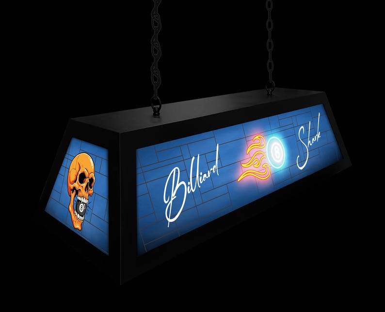 customizable-backlit-billiard-light-metal-framed-pool-table-light-etsy