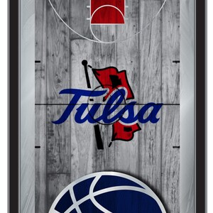 University of Tulsa Basketball Wall Mirror | UT Golden Hurricanes