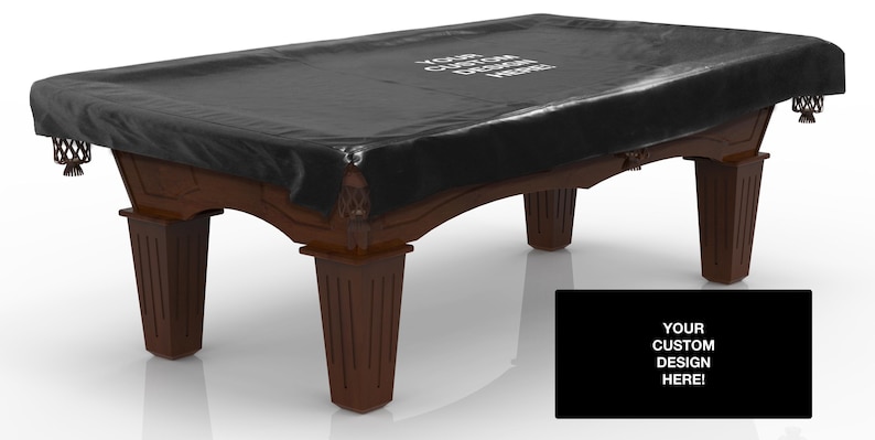 Customizable Billiard Table Cover