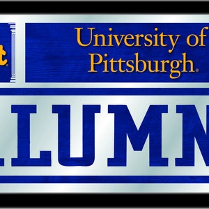 University of Pittsburgh Alumni Wall Mirror | UP Panthers