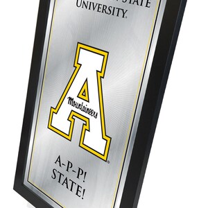 Appalachian State Fight Song Mirror | App State Mountaineers Home Wall Decor