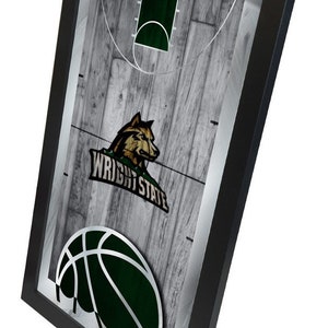 Wright State University Basketball Wall Mirror | WSU Raiders Fan Decor