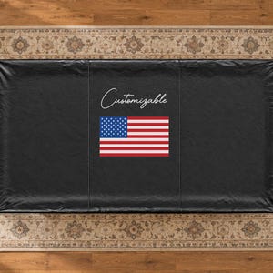 Custom Pool Table Cover | Customizable Billiard Cover | Game Room Accessory Bild 2