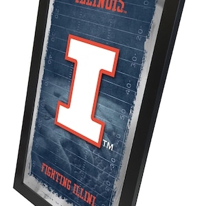University of Illinois Football Wall Mirror | UI Fighting Illini