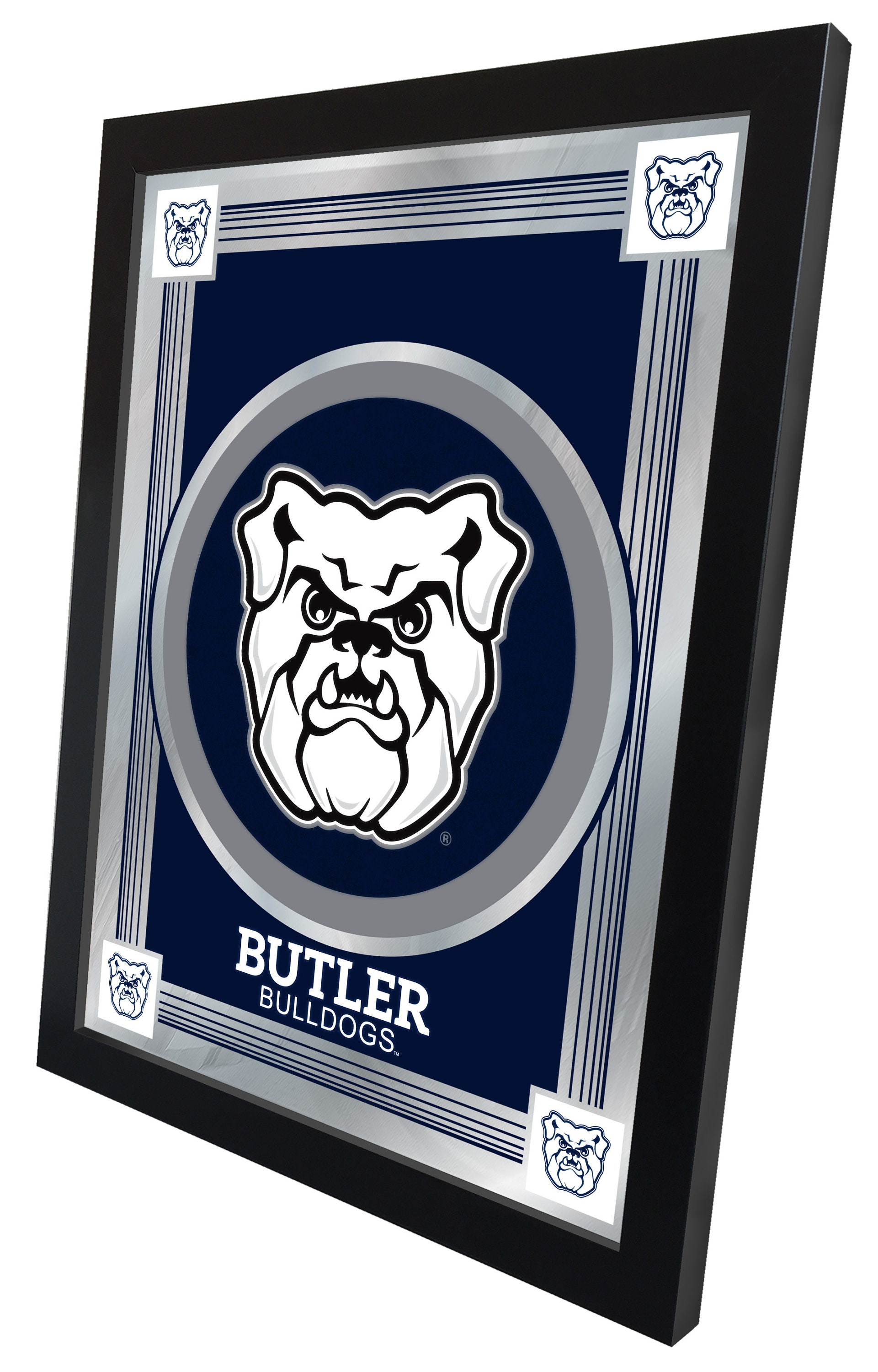 Butler University Logo Wall Mirror | BU Bulldogs Decor - Etsy