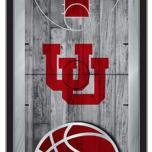 University of Utah Basketball Wall Mirror | Utah Utes