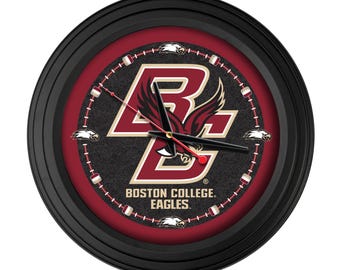 Boston College 15” Wall Clock | BC Eagles Logo Wall Decor
