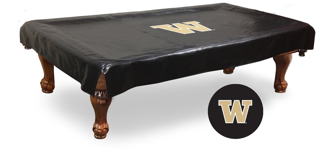 Washington Pool Table Cover | UW Huskies Game Room Decor - Etsy