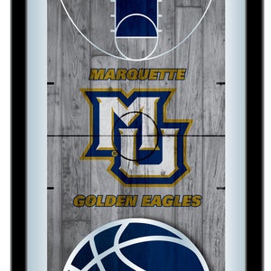 Marquette University Basketball Wall Mirror | MU Golden Eagles