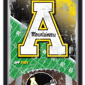 Appalachian State University Football Wall Mirror | App State Mountaineers