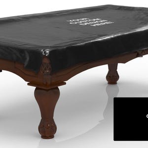 Customizable Billiard Table Cover