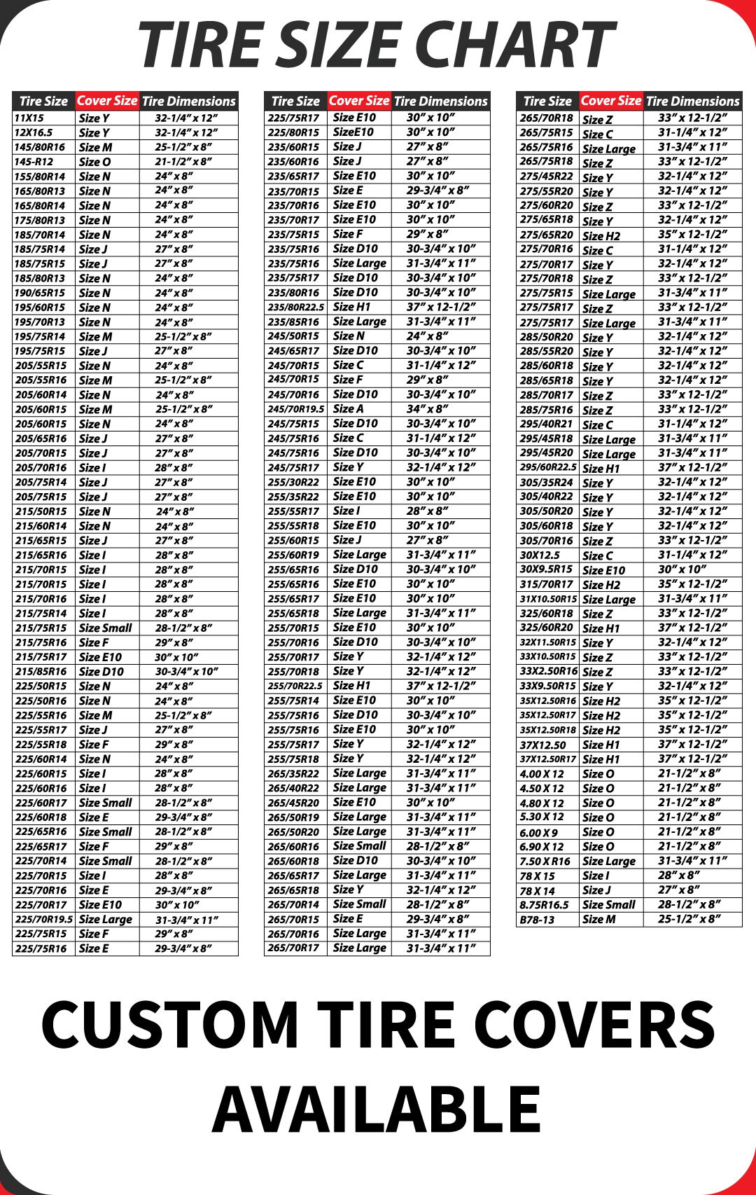 University of Tennessee Tire Cover UT Volunteers Logo Spare Tire Covers