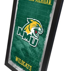 Northern Michigan University Football Wall Mirror | NMU Wildcats Football Wall Decor