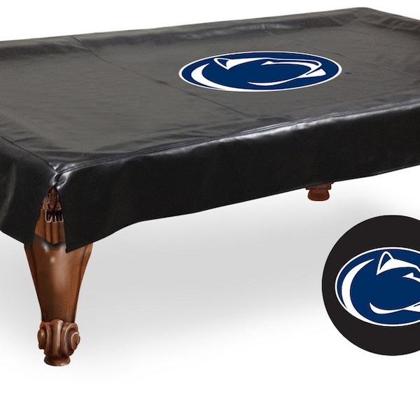 Pennsylvania State University NCAA Billiard Table Covers | PSU Nittany Lions Pool Table Cover