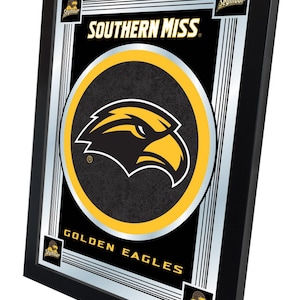 Usm Logo R University of Southern Mississippi Logo Mirror | USM Golden Eagles Wall ...