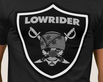 Lowrider tshirt chicano gangsta cholo thug raider Gangster Streetwear Grey Black White 5XL 4XL 3XL XXL XL L M S