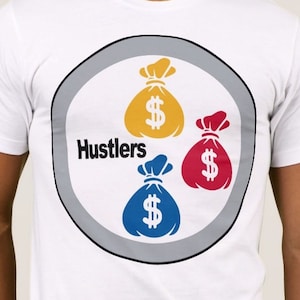 T-shirt Heren T-shirt Gangster Hustle Hustler Hustlers Savage Gangsta 5XL 4XL 3XL 2xl Xl L M S