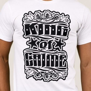 Gangsta T-Shirt Criminal Savage Thug Outlaw Sinn Sinner Gangster Gangsters Mafia Cartel 5XL 4XL 3XL 2xl Xl L M S black white gray