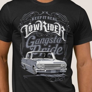 LowRider t-shirt chicano cholo mexican gangsta gangster gangsters 5XL 4XL 3XL XXL XL L M S oversize white black grey