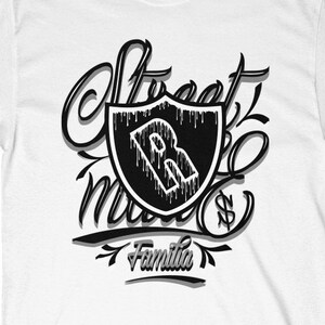 T-shirt Heren T-shirt LA Raider Gangsta Mafia Cartel Thug Crooks Logo Gangster Gangsters 5XL 4XL 3xl Xxl Xl L M S Zwart Wit Grijs Streetwear