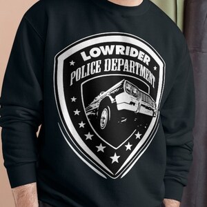 Sweatshirts voor heren Champion Sweatshirt Lowrider Print Printed 3XL 2XL XL L M S Zwart Wit