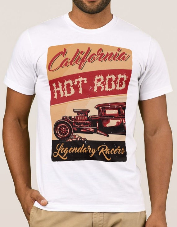 Hot Rod T-shirt Rat Rod Muscle Car 