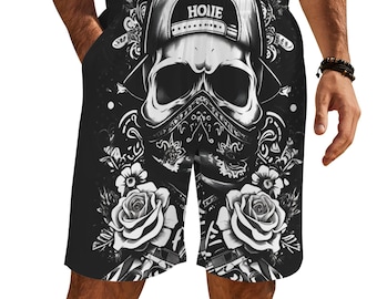 Beach Shorts Gangsta Clown Men