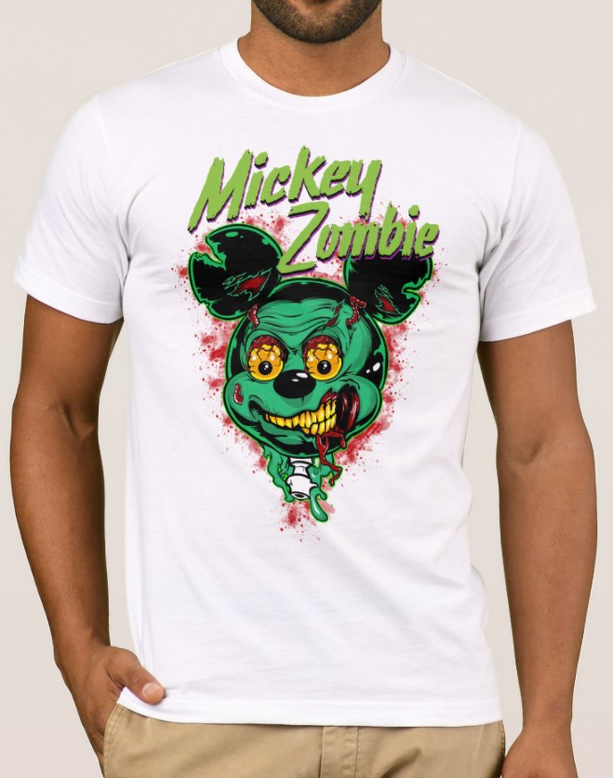 Mickey T-shirt Zombie Horror Cartoon 5XL 4XL 3XL XXL XL L M S - Etsy