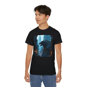 Godzilla Kaiju T-Shirt Godzilla Tee Shirt Unisex Cotton Top Japanese Monster Fan Gift King of the Monsters Apparel