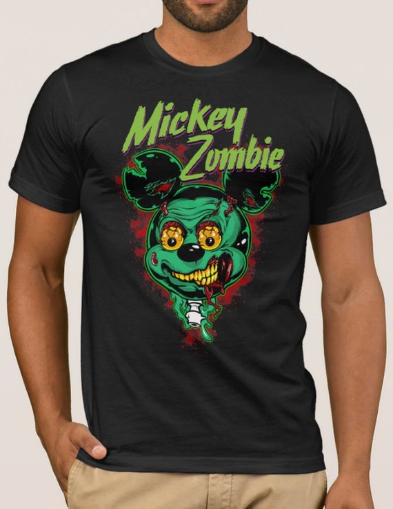Mickey T-shirt Zombie Horror Cartoon 5XL 4XL 3XL XXL XL L M S - Etsy