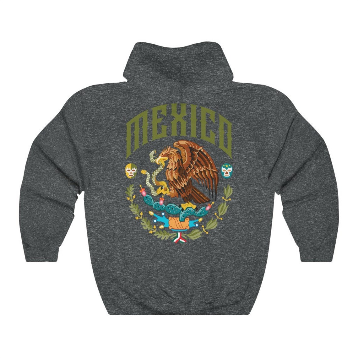 Mexico Hoodie sweatshirt pullover 5XL 4XL 3XL XXL XL L Etsy
