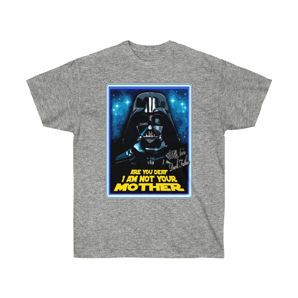 Star Wars T-shirt Darth Vader Parody Funny 5XL 4XL 3XL XXL Star Wars T-shirt Darth Vader Parody Funny 5XL 4XL 3XL XXL