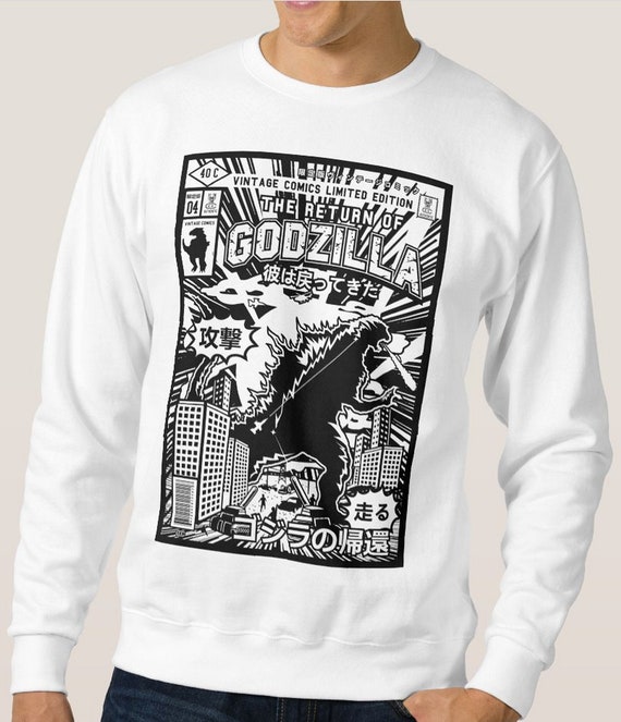 Godzilla sweatshirt sale