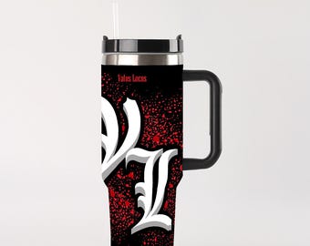 Personalized Chicano Tumbler 40oz, Vatos Locos Travel Mug, Gangster Streetwear Cup, Lowrider Culture Gift, Custom Insulated Tumbler for Him