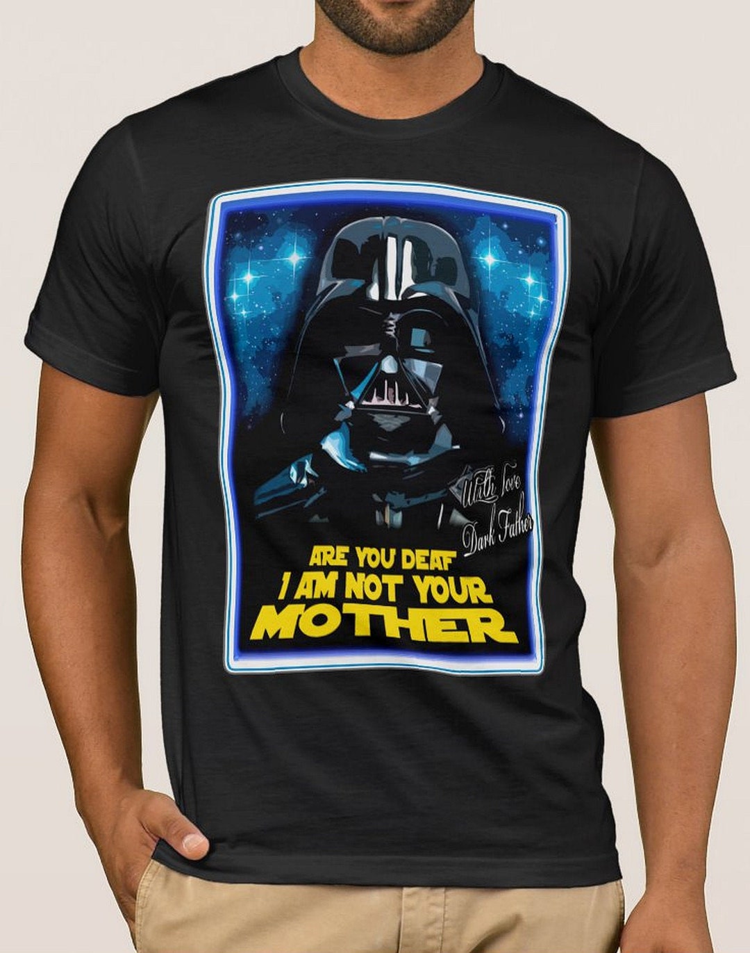Star Wars T-shirt Darth Vader Parody Funny 5XL 4XL 3XL XXL Star Wars T-shirt Darth Vader Parody Funny 5XL 4XL 3XL XXL