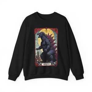 Sweatshirts for Men Sweatshirt Godzilla Pullover Gojira Sweater Kaiju Cimics