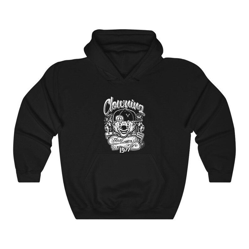 Clown Hoodie Chicano Gangsta Cholo Thug Lowrider Gangster Etsy