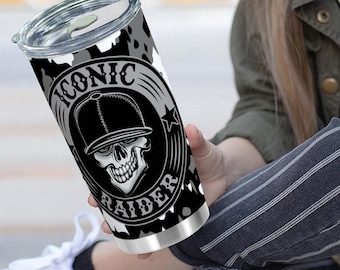 Tumbler 20oz Kaiju Cup Drinkware Gift Tumbler Vato Loco Raider