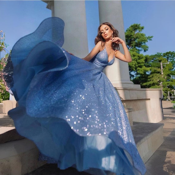 Sky Blue Lace Quinceanera Light Blue Prom Dresses With Beaded Sweetheart  Neckline And Handmade Flowers Perfect For Evening Parties And Sweet 16  Celebrations In 2022 From Verycute, $64.59 | DHgate.Com