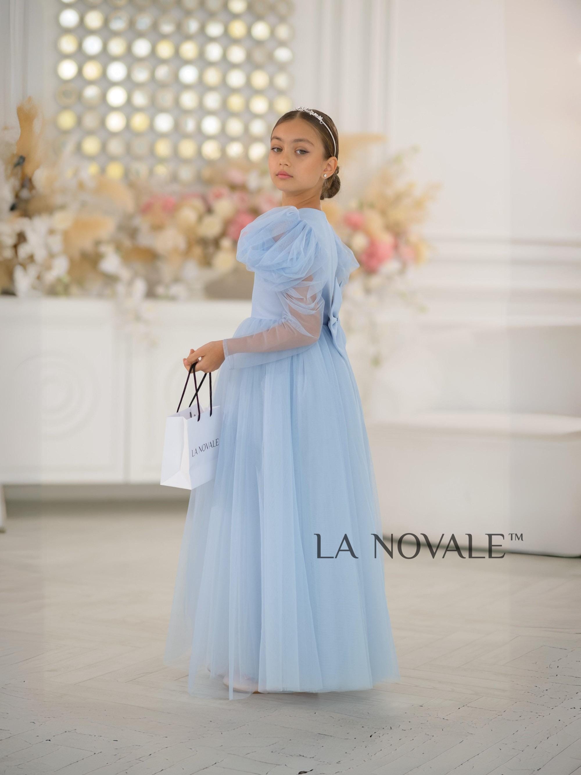 a line designer dresses Elegant Grey Blue A-Line Bridesmaid Dress with Flutter Sleeve - Blue Bridesmaids with V-Neck - Multiple Color Denisse Color:Hint of Mint The strapless sweetheart neckline Traditional Kathak Dance Dress