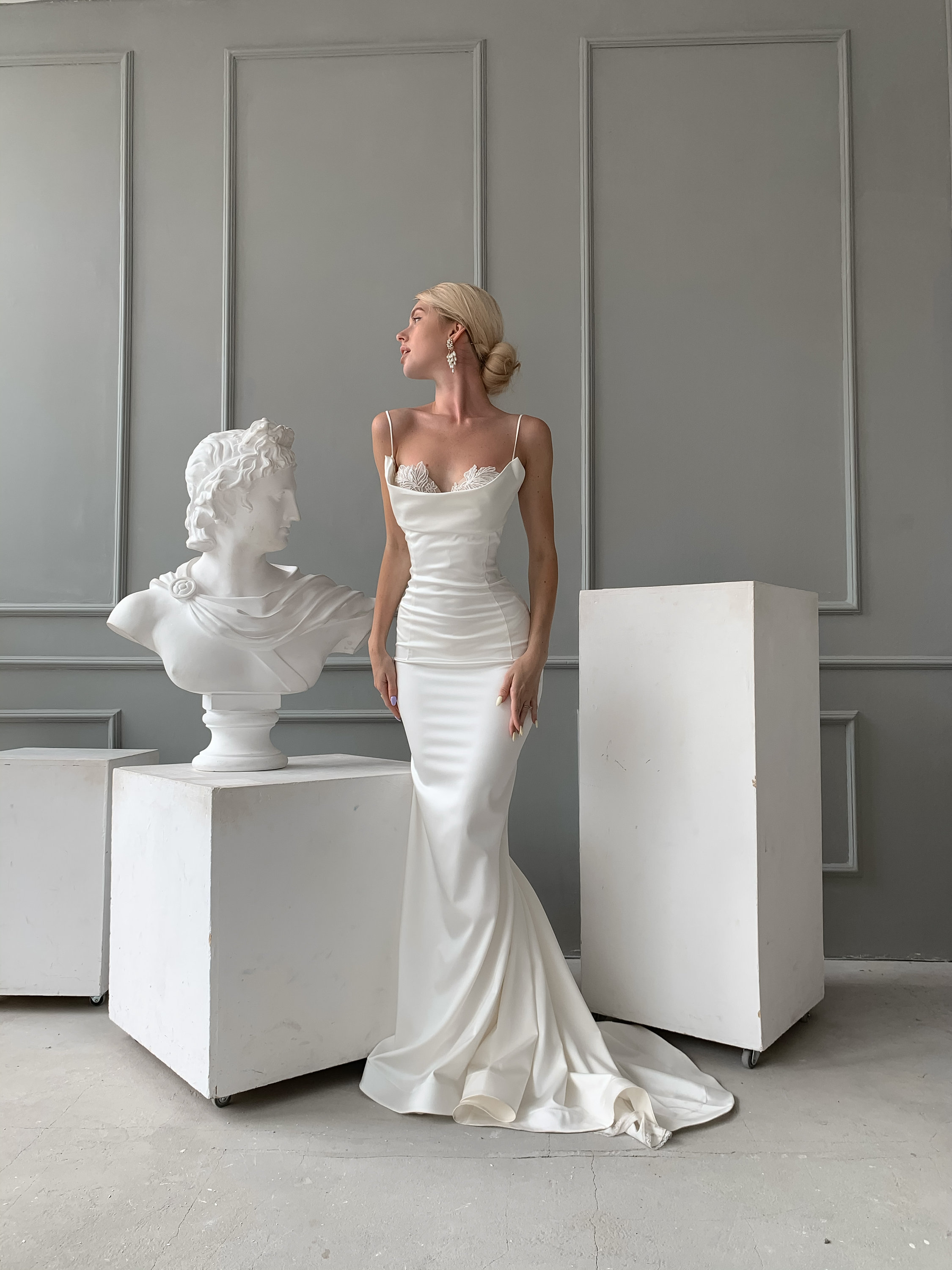 Bodycon Bridal Dress - Etsy