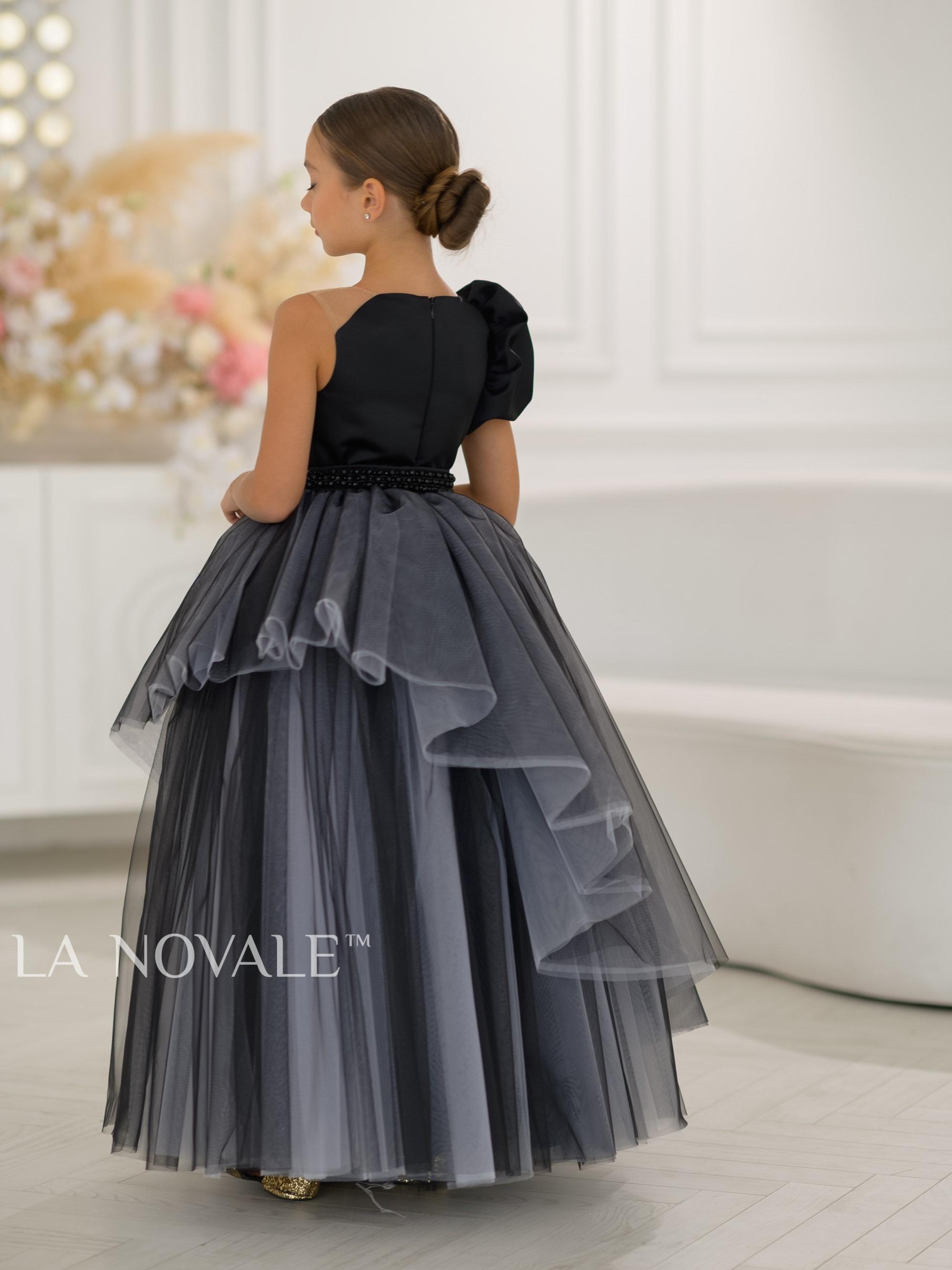 black and white junior bridesmaid dresses White Junior Bridesmaid Dresses,Knee Length Junior Bridesmaid Dress,Flower Girl Dress,JB00004, J8 / Ivory