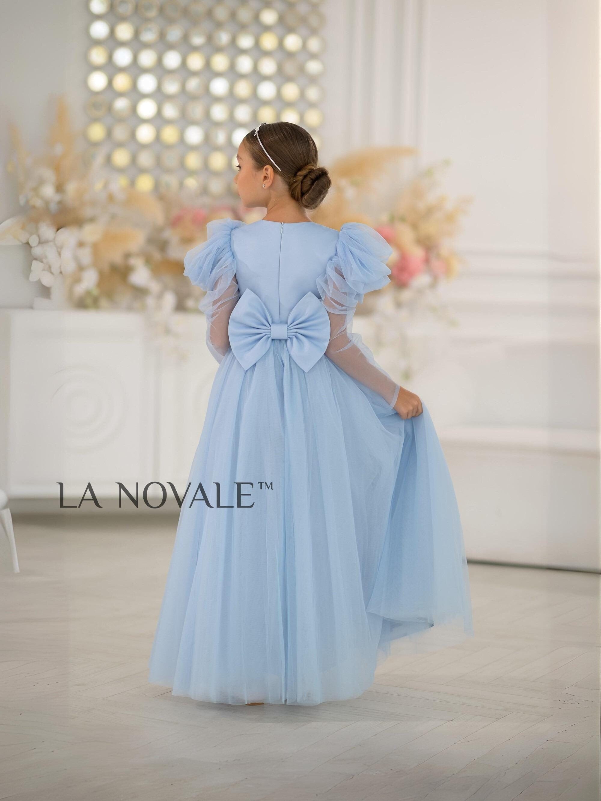 daddy daughter dance dress YING XUE Lace Embriudery for Girls A Line Mesh Tulle Birthday Wedding Party Dresses, 14-15Y Ivory: Clothing, Shoes & Jewelry Luxurious couture girls dress for pageants and father Father-Daughter Dance Dresses