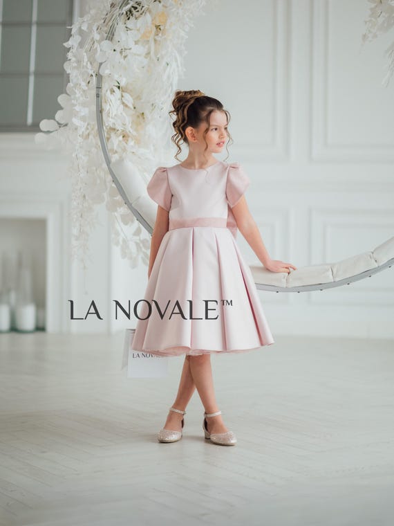 party dresses for girls high end fashion Edvintorg 4-14 Years Dresses For Kids Girls Puff Sleeve Long Sequin Dress Canonicals Princess Dress Children's Party Dress Vestido Infantil On Clearance