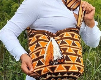 Pocket Wayuu en un hebra - Large bag