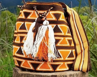 Pocket Wayuu en un hebra - Large bag