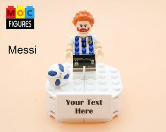 LEGO Custom Football Soccer FIFA World Cup Messi in National Jersey